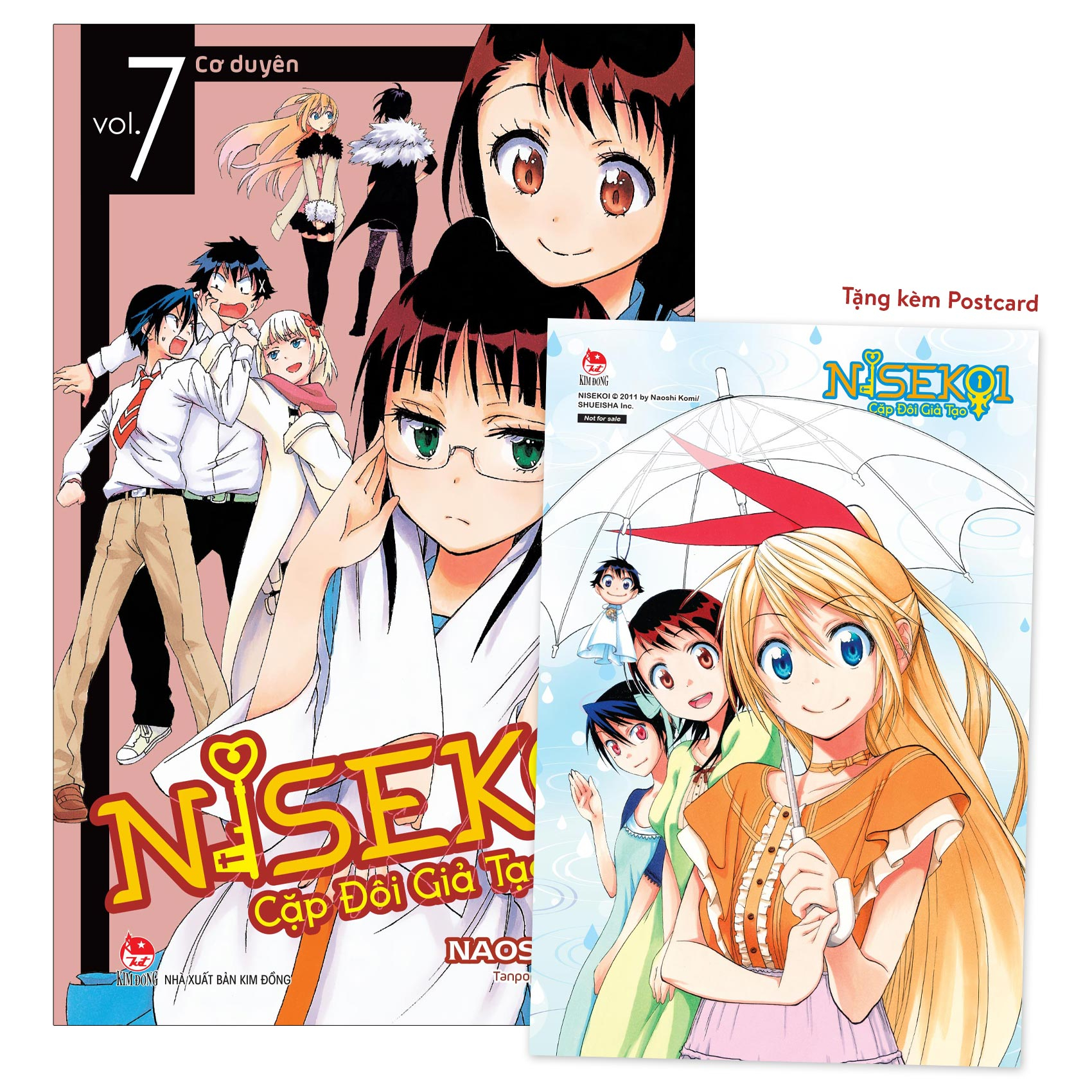 Bộ
						
										
										Nisekoi - Cặp Đôi Giả Tạo - Tập 7 - Cơ Duyên - Tặng Kèm Postcard - Ảnh 2