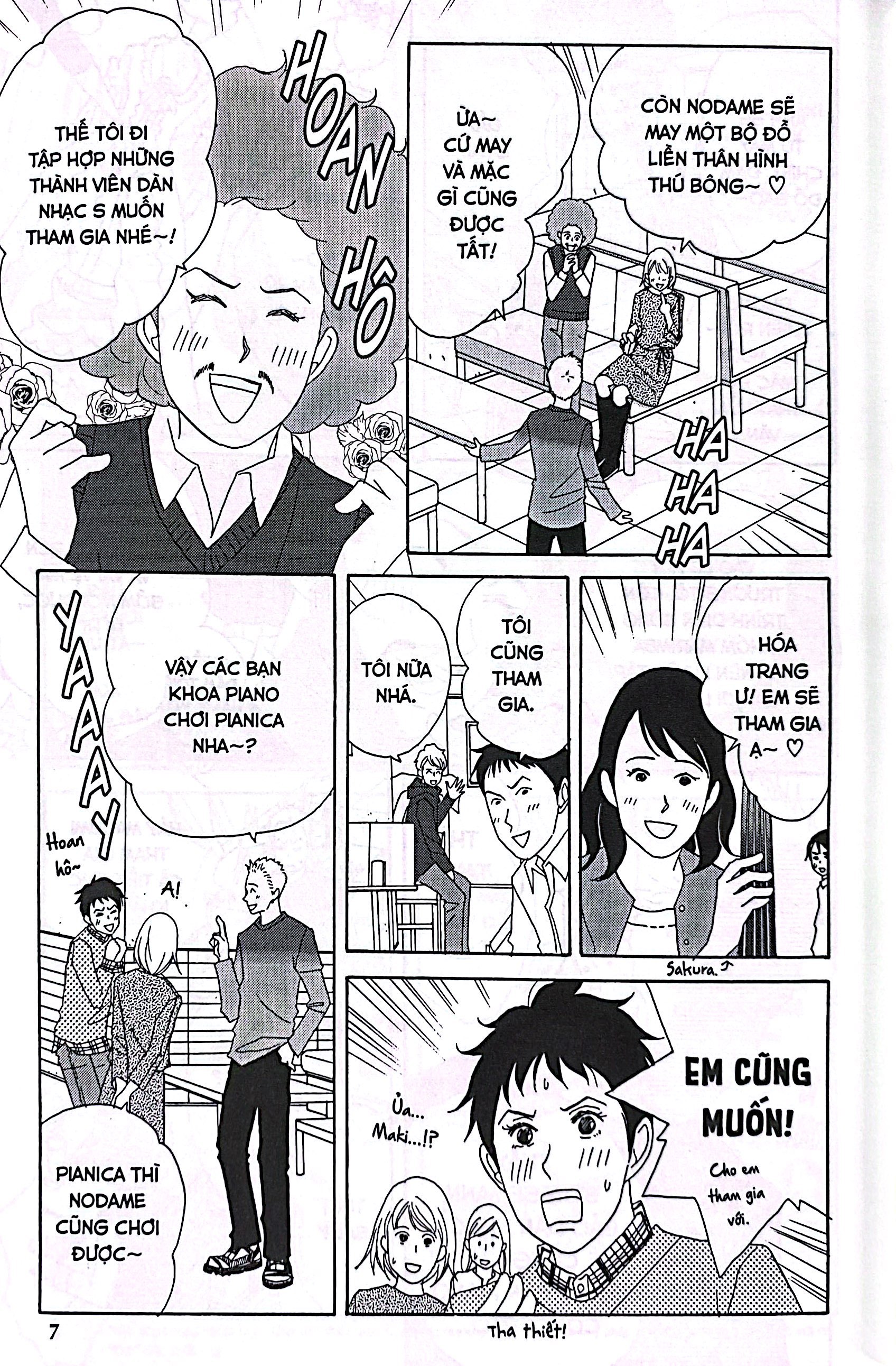 Bộ Nodame Cantabile - Khúc Ngẫu Hứng Của Nodame - New Edition - Tập 3 - Ảnh 7