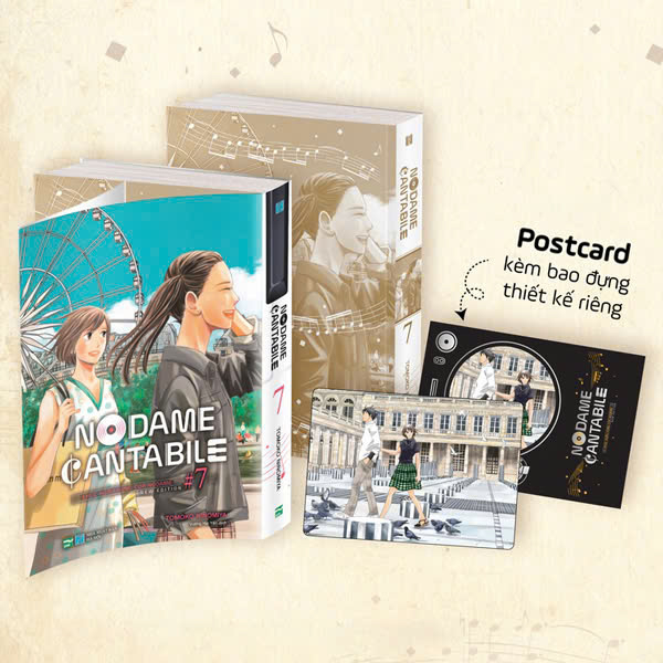 Bộ Nodame Cantabile - Khúc Ngẫu Hứng Của Nodame - New Edition - Tập 7 - Bản Đặc Biệt - Tặng Kèm Postcard + Phong Bì