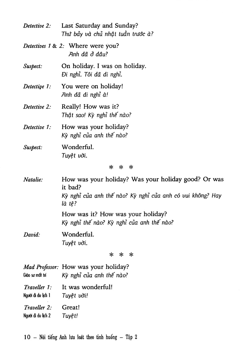 bộ nói tiếng anh lưu loát theo tình huống (tập 2) - kèm 2 cd - Ảnh 10