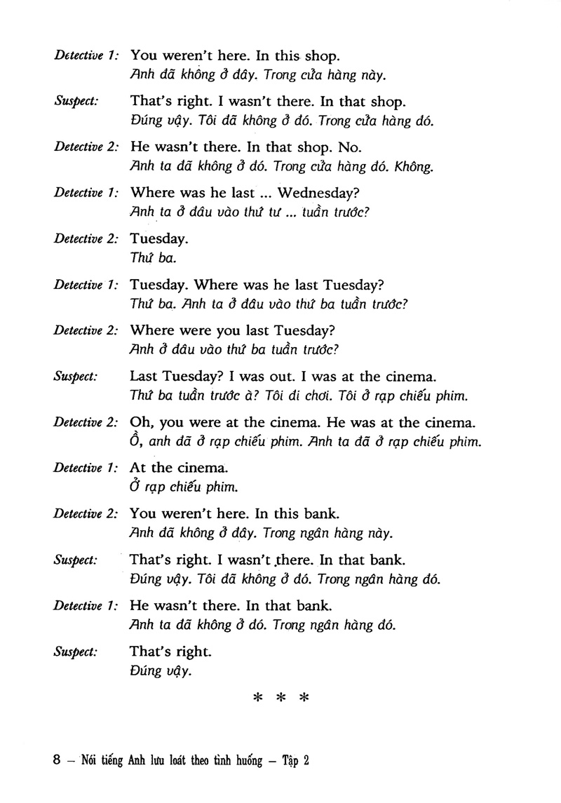bộ nói tiếng anh lưu loát theo tình huống (tập 2) - kèm 2 cd - Ảnh 8