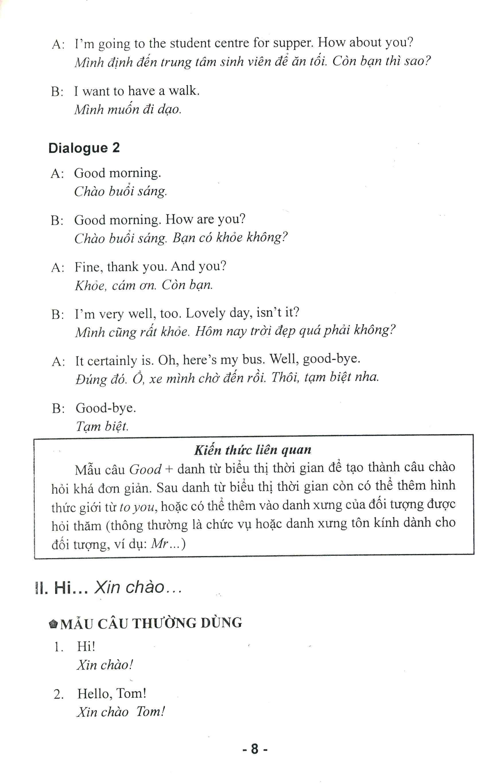 bộ nói tiếng anh thành thạo qua các cụm từ hiện đại theo dạng trình bày từ a đến z - quyển 2 - Ảnh 4