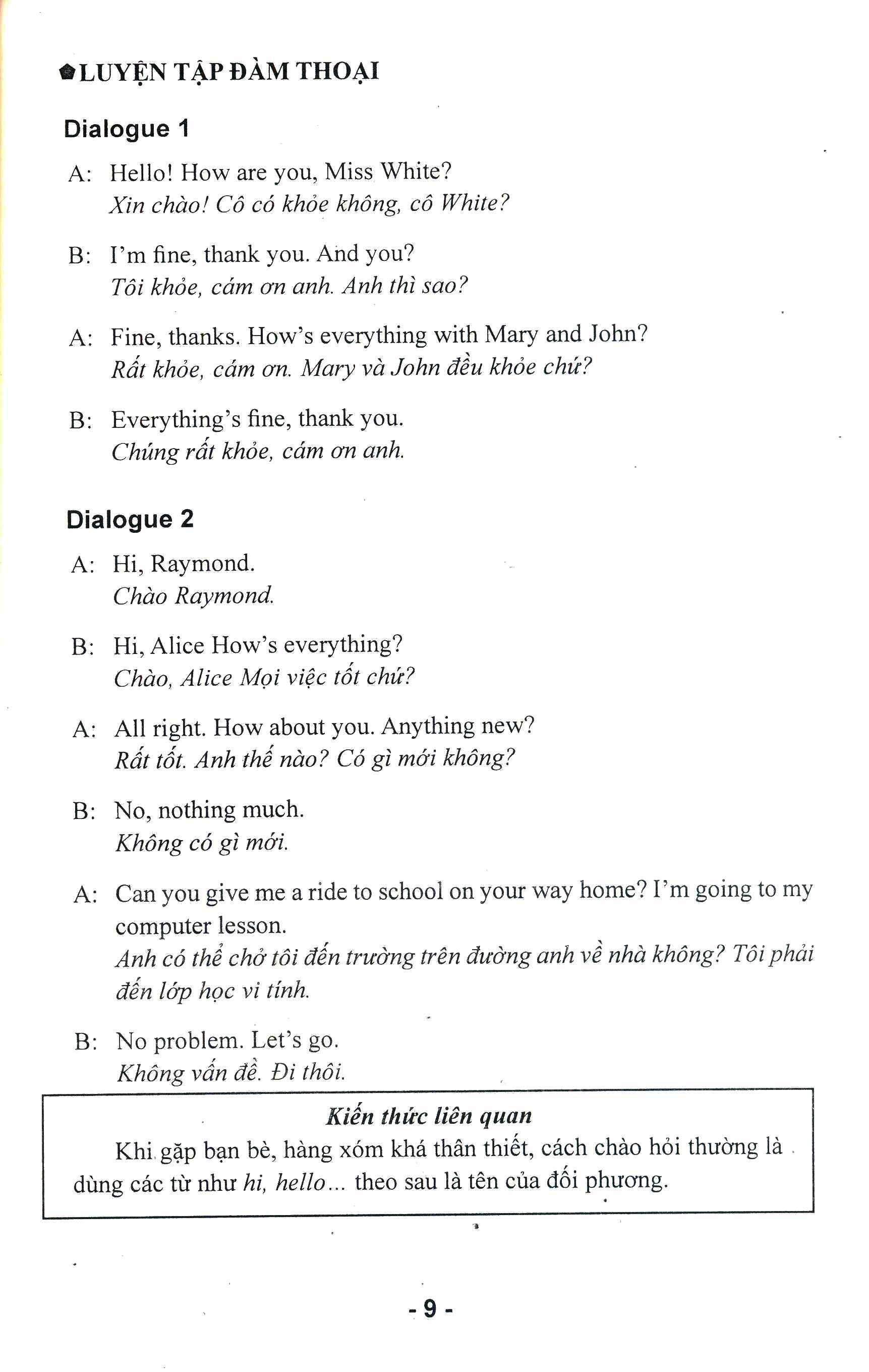 bộ nói tiếng anh thành thạo qua các cụm từ hiện đại theo dạng trình bày từ a đến z - quyển 2 - Ảnh 5