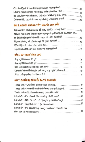 bộ nuôi con không áp lực - cuốn 1 - mẹ bầu hạnh phúc - Ảnh 6