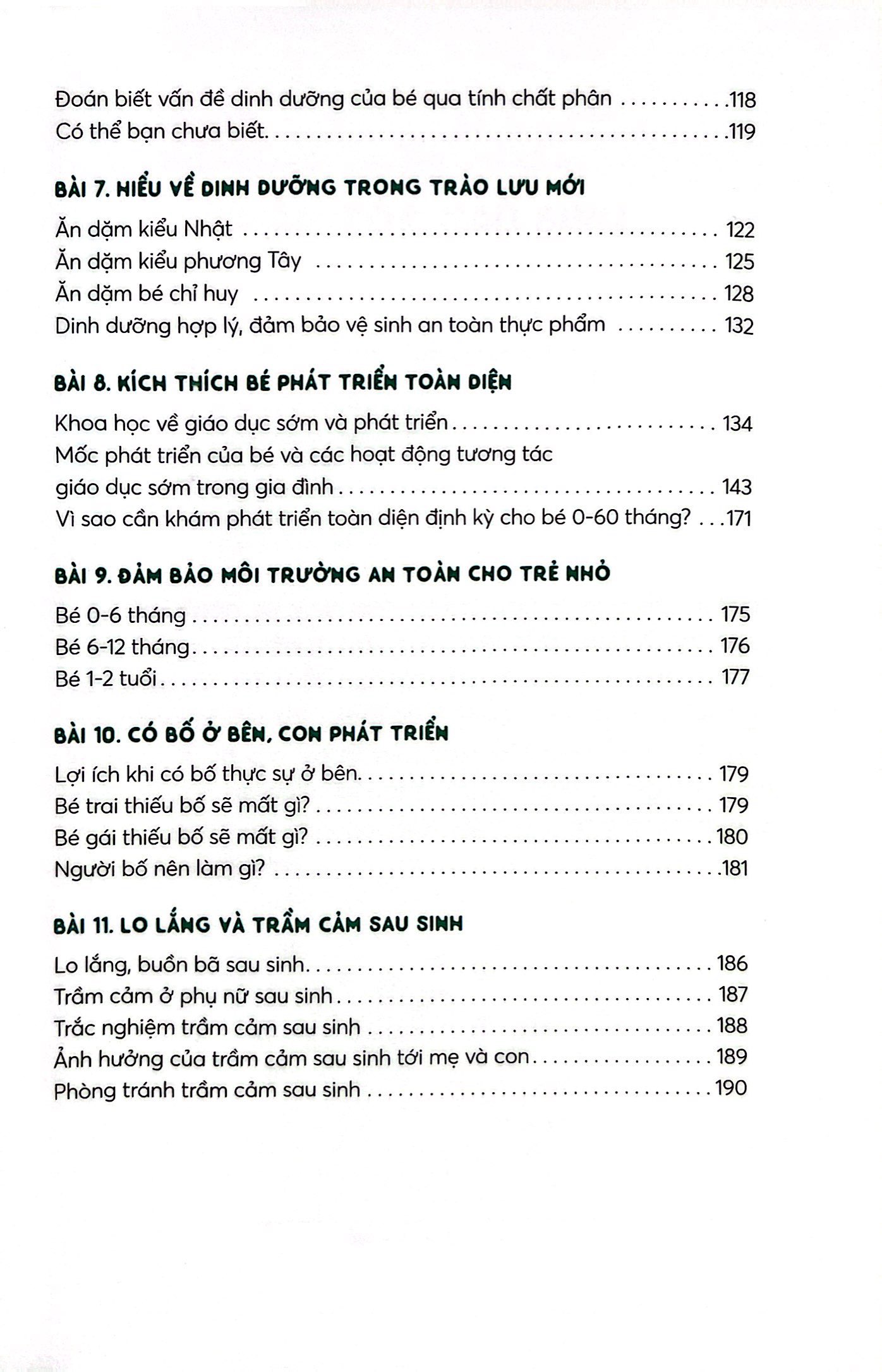 bộ nuôi con không áp lực - cuốn 2 - cùng con bước vào đời (bé 0-1 tuổi) - Ảnh 6