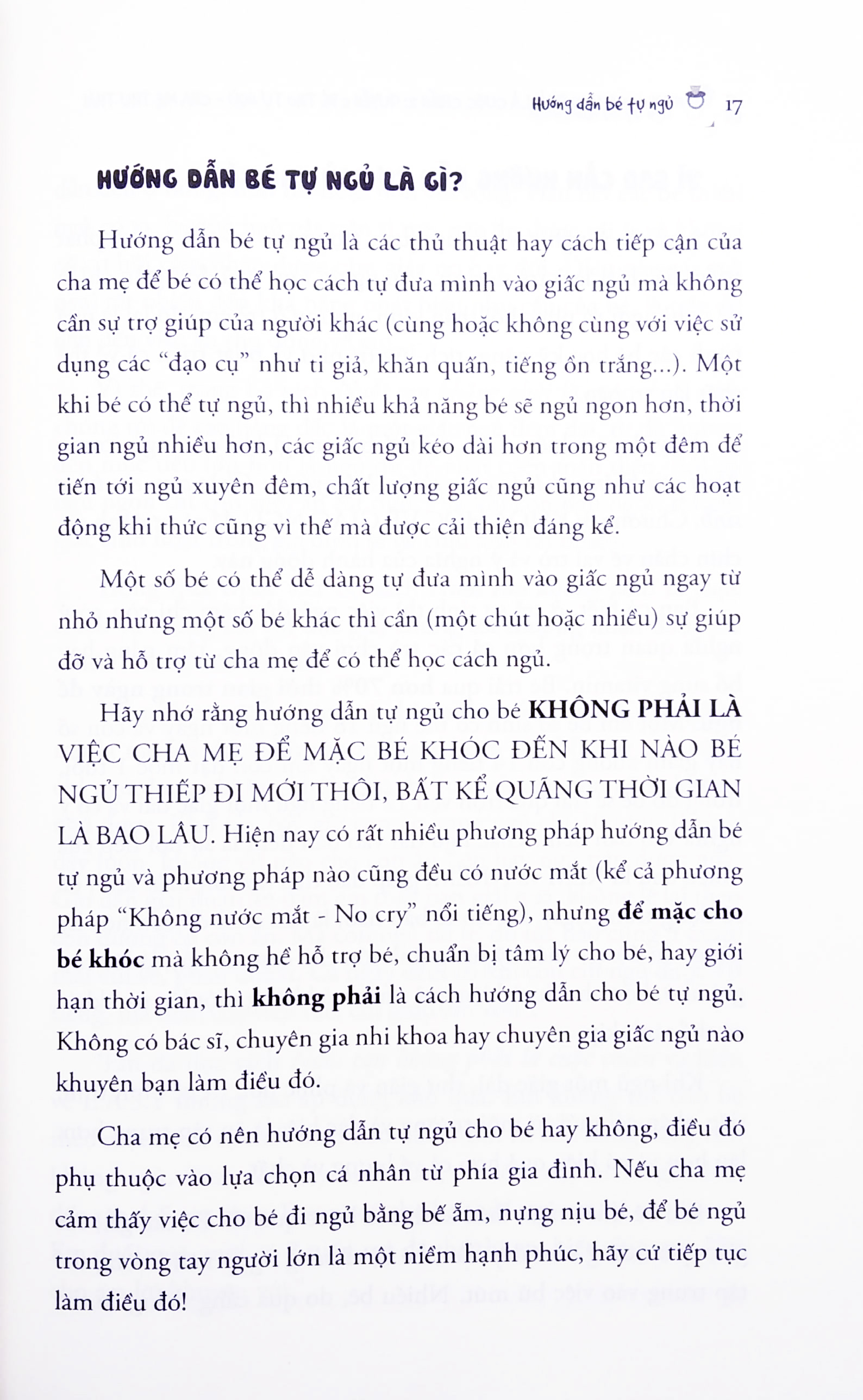 Bộ Nuôi Con Không Phải Là Cuộc Chiến 2 - Quyển 3 - Bé Thơ Tự Ngủ, Cha Mẹ Thư Thái (Tái Bản 2025) - Ảnh 6
