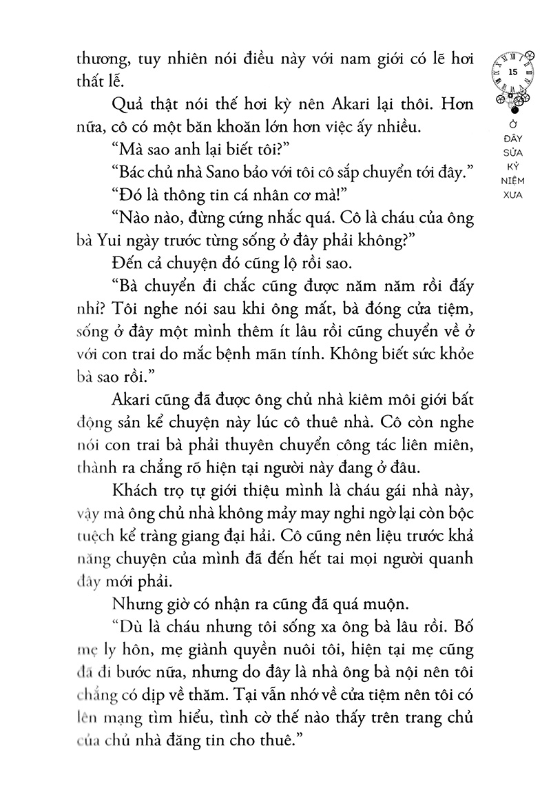 bộ ở đây sửa kỷ niệm xưa - tập 1 - Ảnh 11