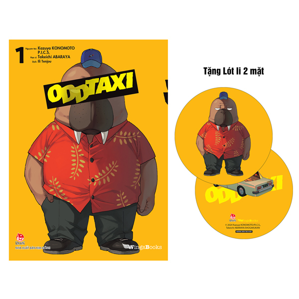 Bộ Oddtaxi - Tập 1 - Tặng Kèm Lót Ly 2 Mặt