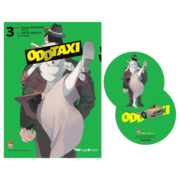 Bộ Oddtaxi - Tập 3 - Tặng Kèm Lót Ly 2 Mặt