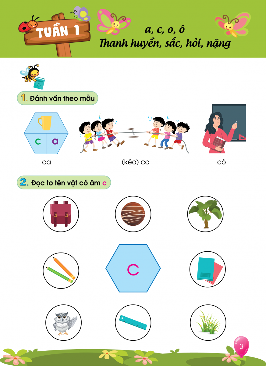 bộ ôn luyện tiếng việt 1 - tập 1 - Ảnh 5