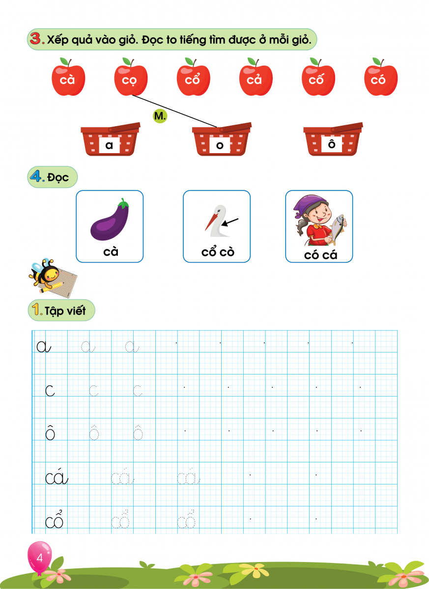 bộ ôn luyện tiếng việt 1 - tập 1 - Ảnh 6