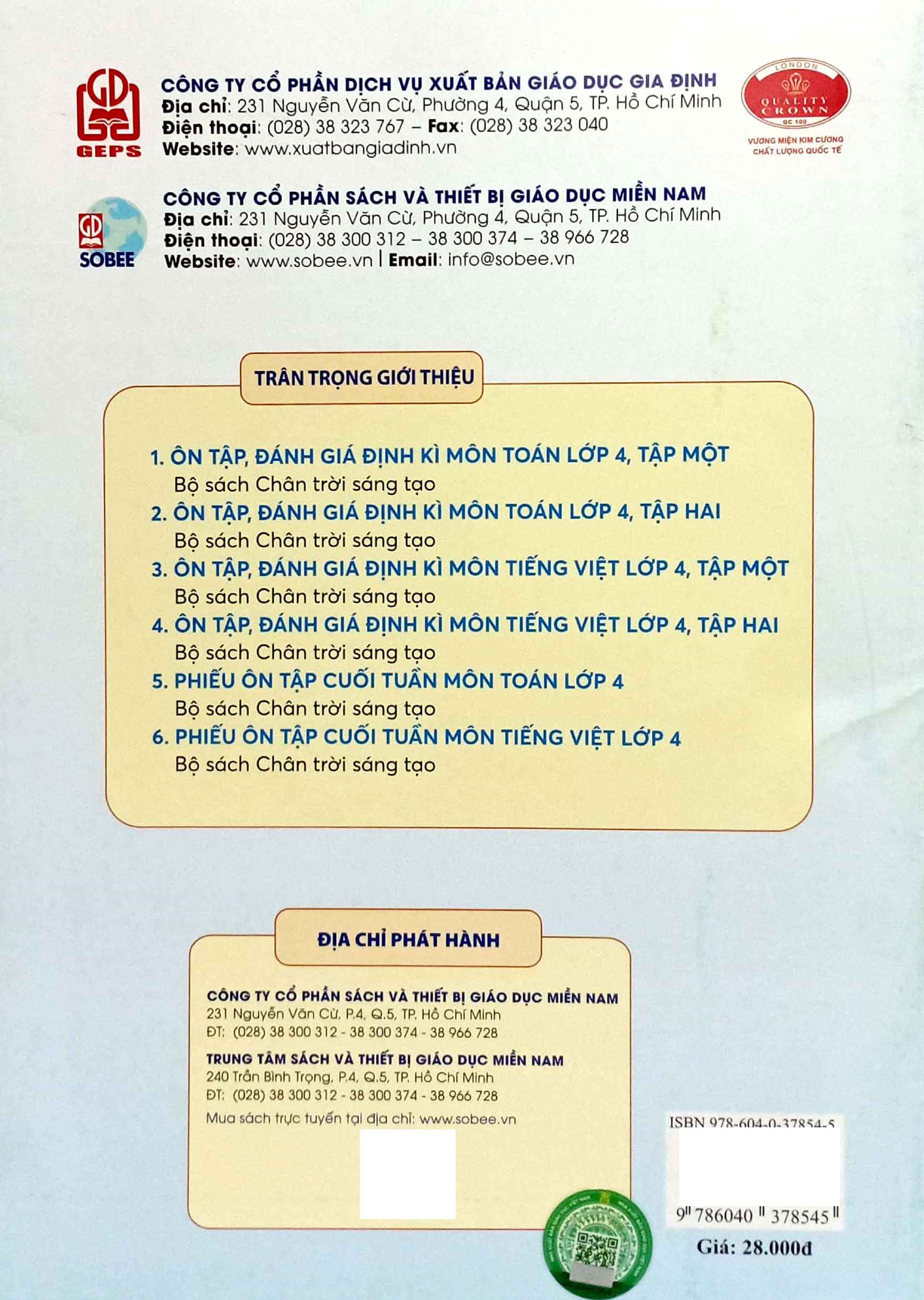 Bo
						
										
										On Tap, Danh Gia Dinh Ki Mon Tieng Viet Lop 4 - Tap 1 (Chan Troi) (Chuan) - Ảnh 6