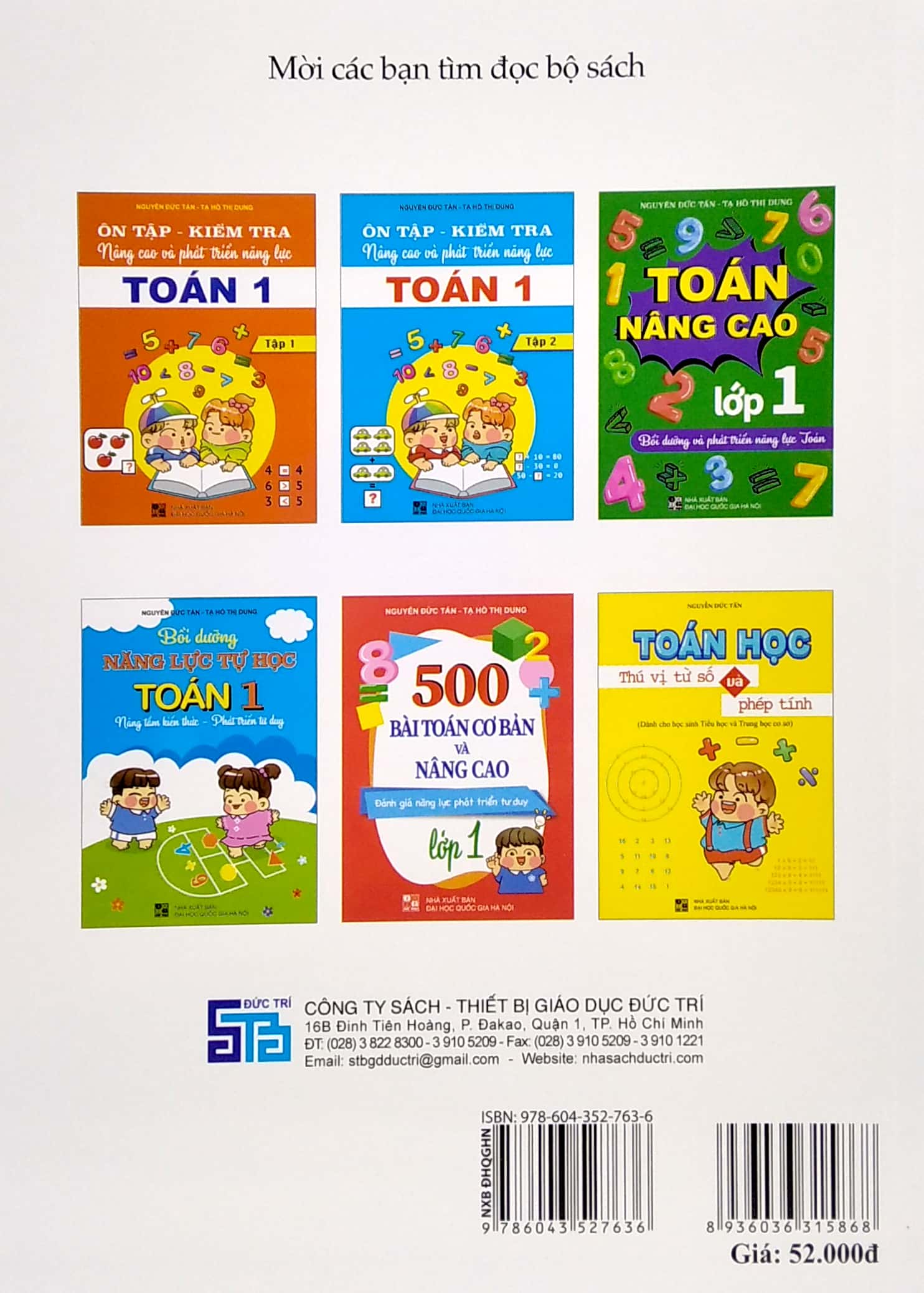 bộ ôn tập - kiểm tra nâng cao và phát triển năng lực toán 1 - tập 1 - Ảnh 6