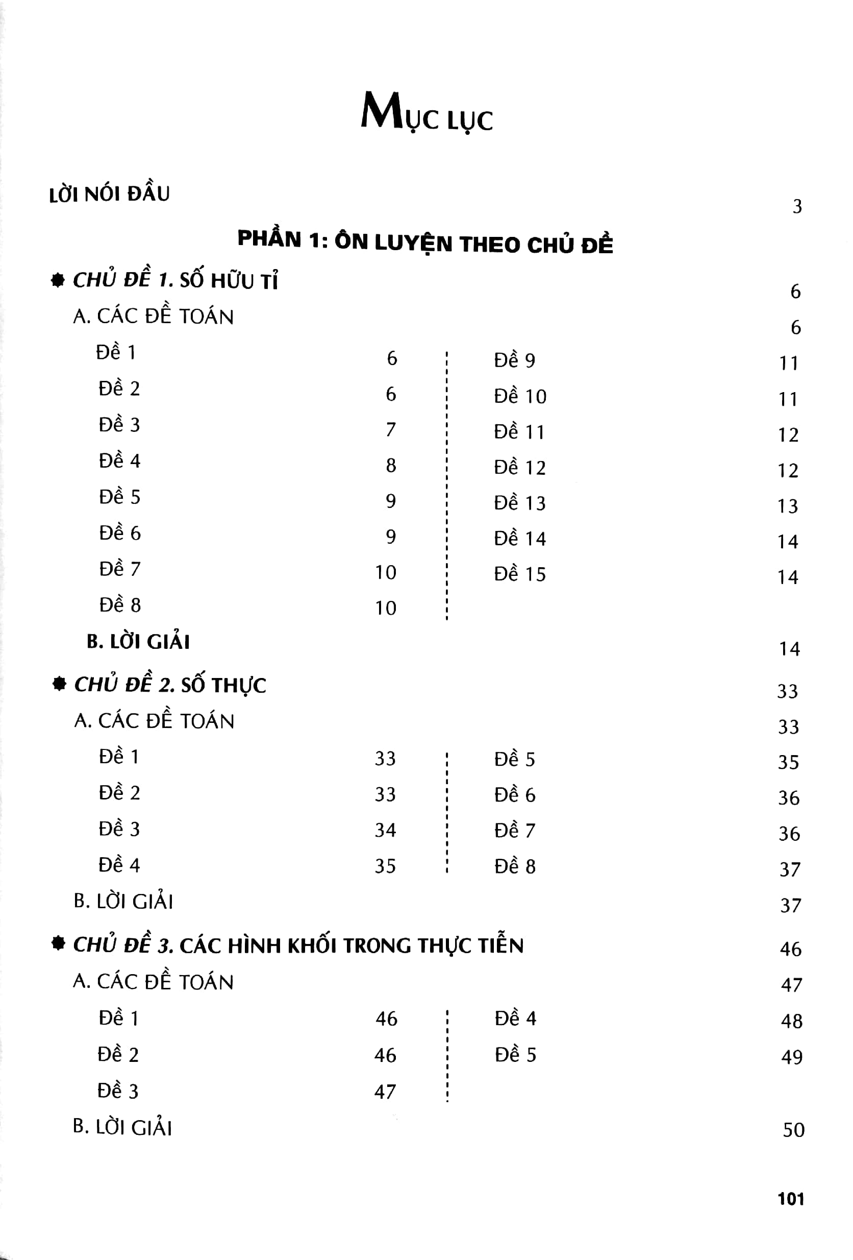 bộ ôn tập - kiểm tra nâng cao và phát triển năng lực toán 7 - tập 1 - Ảnh 4