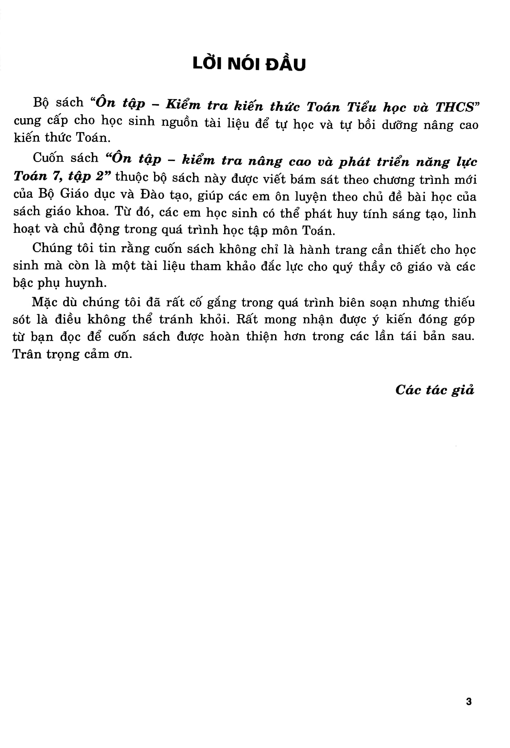 bộ ôn tập - kiểm tra nâng cao và phát triển năng lực toán 7 - tập 2 - Ảnh 3