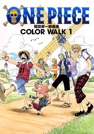 bộ one piece colorwalk vol. 1 illustration collection art book - Ảnh 2