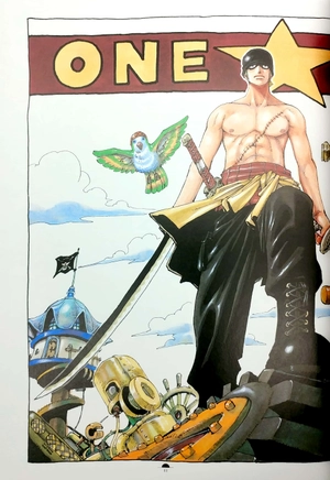 bộ one piece colorwalk vol. 3: lion illustration collection art book - Ảnh 5