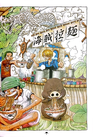 bộ one piece colorwalk vol. 4: eagle illustration collection art book - Ảnh 5