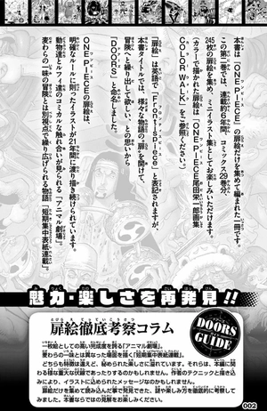 bộ one piece doors! 2 - Ảnh 5