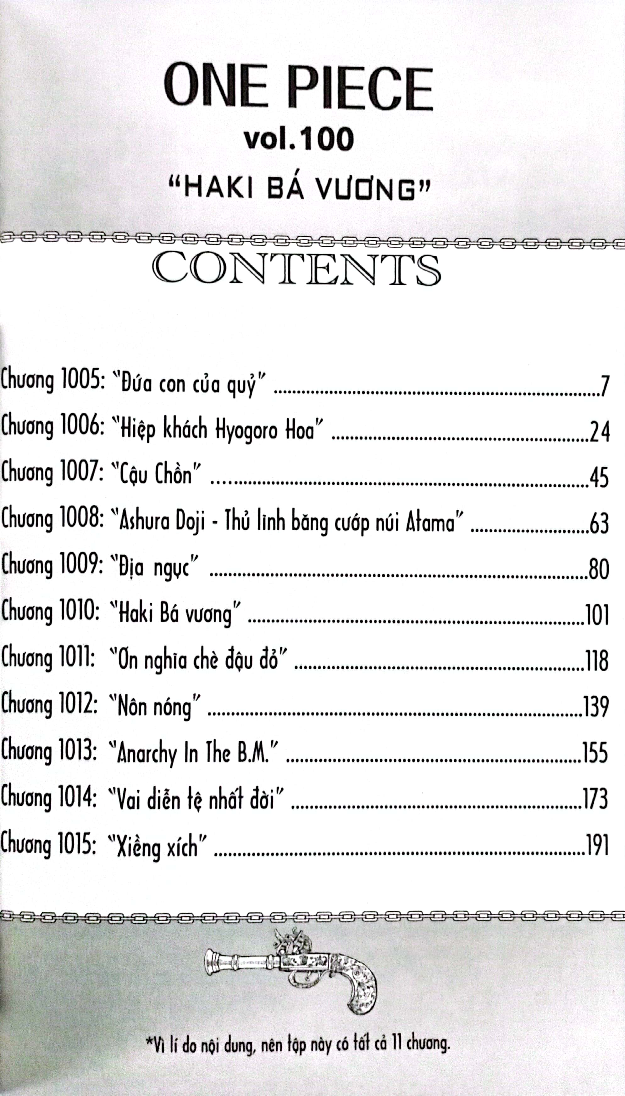 bộ one piece - tập 100 - haki bá vương - bản bìa áo - Ảnh 4