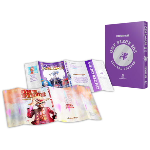 Bộ One Piece - Tập 103 - Chiến Binh Giải Phóng - Limited Edition - Bìa Cứng - Tặng Kèm Bìa Áo Hologram