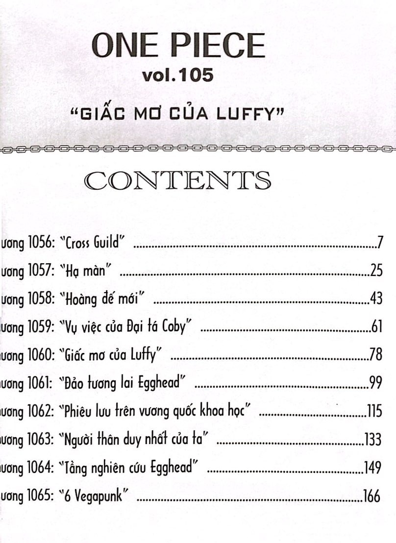 Bo
One Piece - Tap 105 - “Giac Mo Cua Luffy” - Ban Bia Ao (Tai Ban 2025) - Ảnh 3