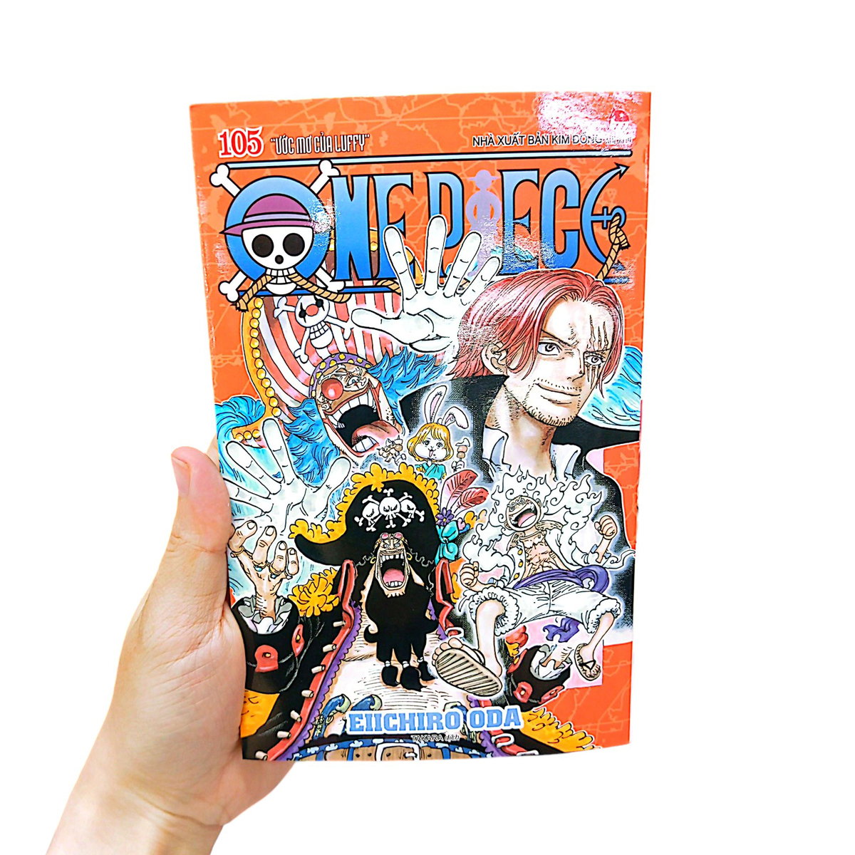 Bộ One Piece - Tập 105 - “Ước Mơ Của Luffy” - Bản Bìa Áo - Ảnh 10