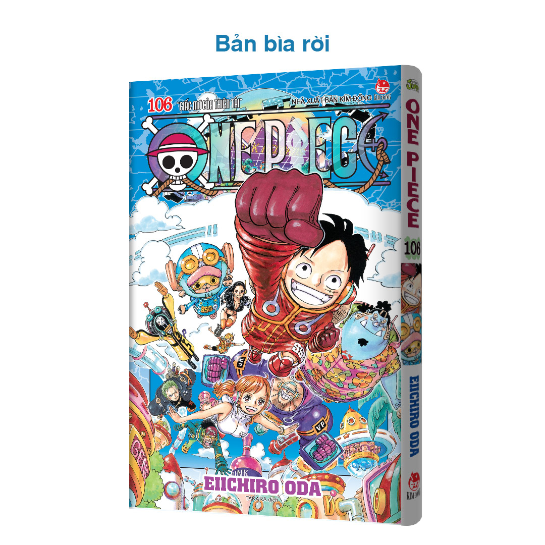 Bộ One Piece - Tập 106 - “Giấc Mơ Của Thiên Tài” - Bản Bìa Áo - Ảnh 2