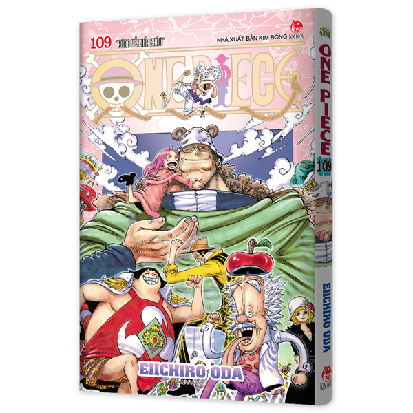 Bộ One Piece - Tập 109 - “Đứng Về Phía Cháu” - Bản Bìa Áo