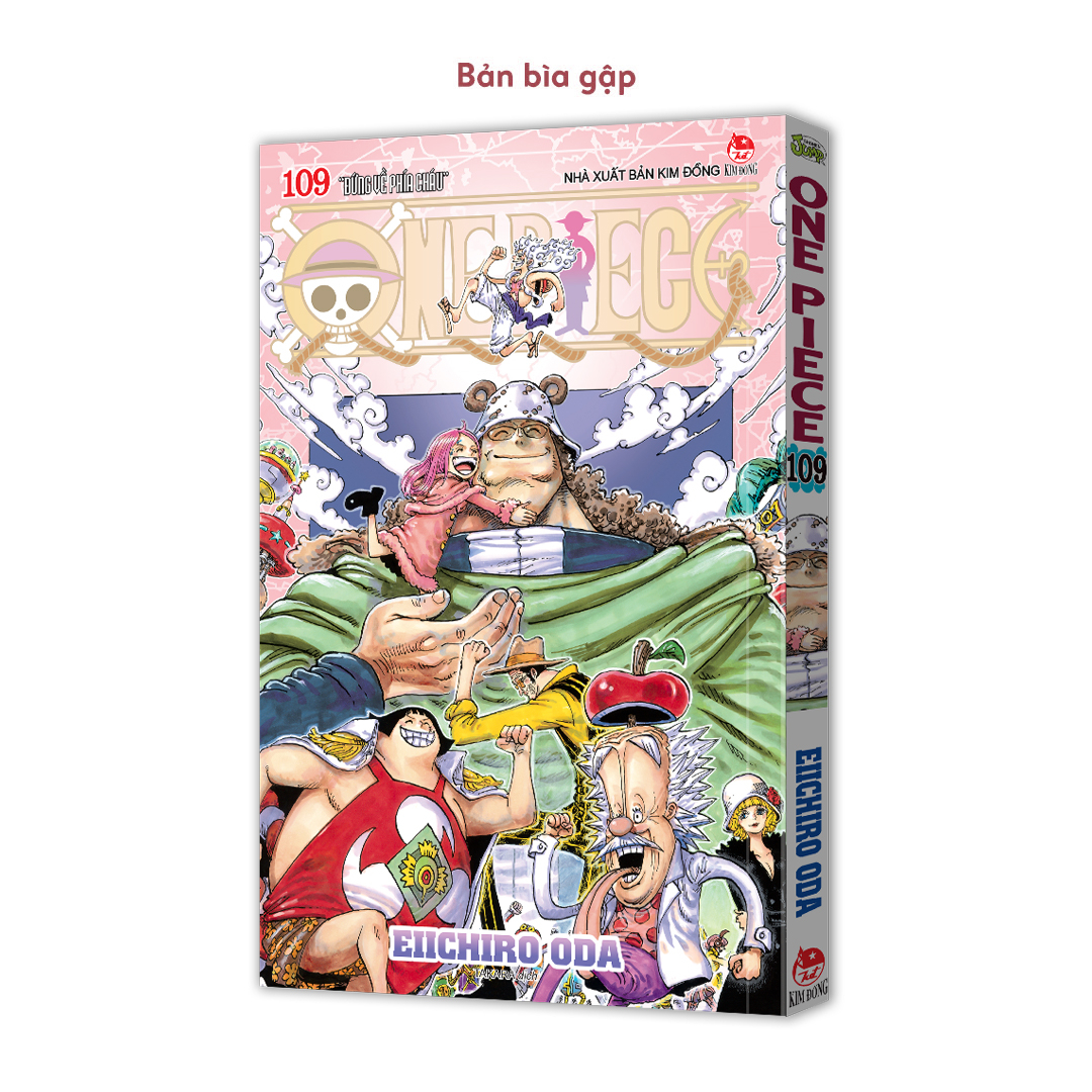 Bộ One Piece - Tập 109 - “Đứng Về Phía Cháu” - Bản Bìa Gập - Ảnh 2