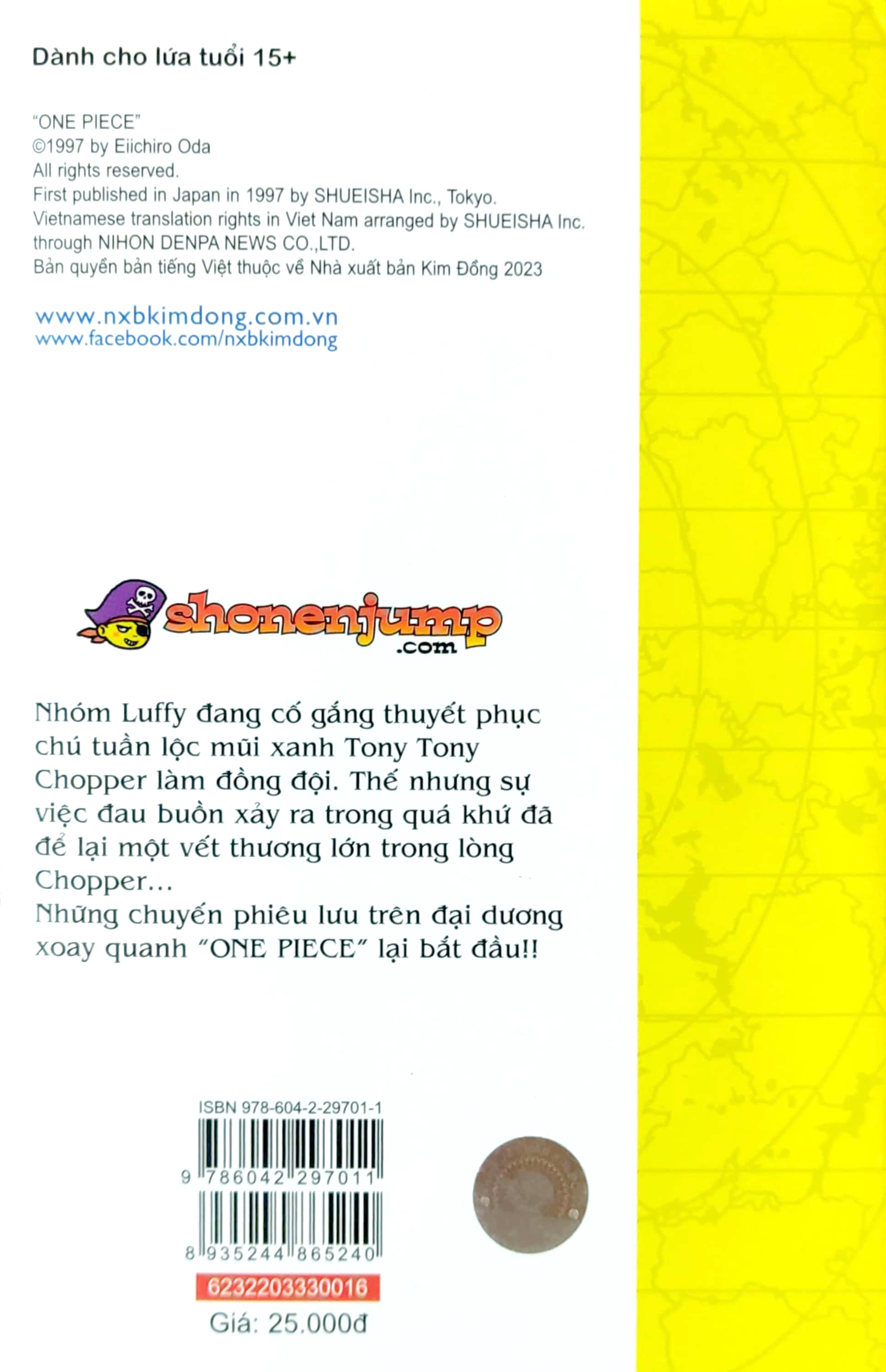 Bo
						
										
										One Piece - Tap 16 - Y Chi Duoc Ke Thua - Ban Bia Ao (Tai Ban 2022) - Ảnh 7