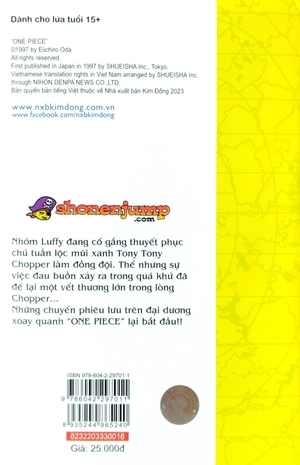 bộ one piece - tập 16 - ý chí được kế thừa (tái bản 2022) - Ảnh 7