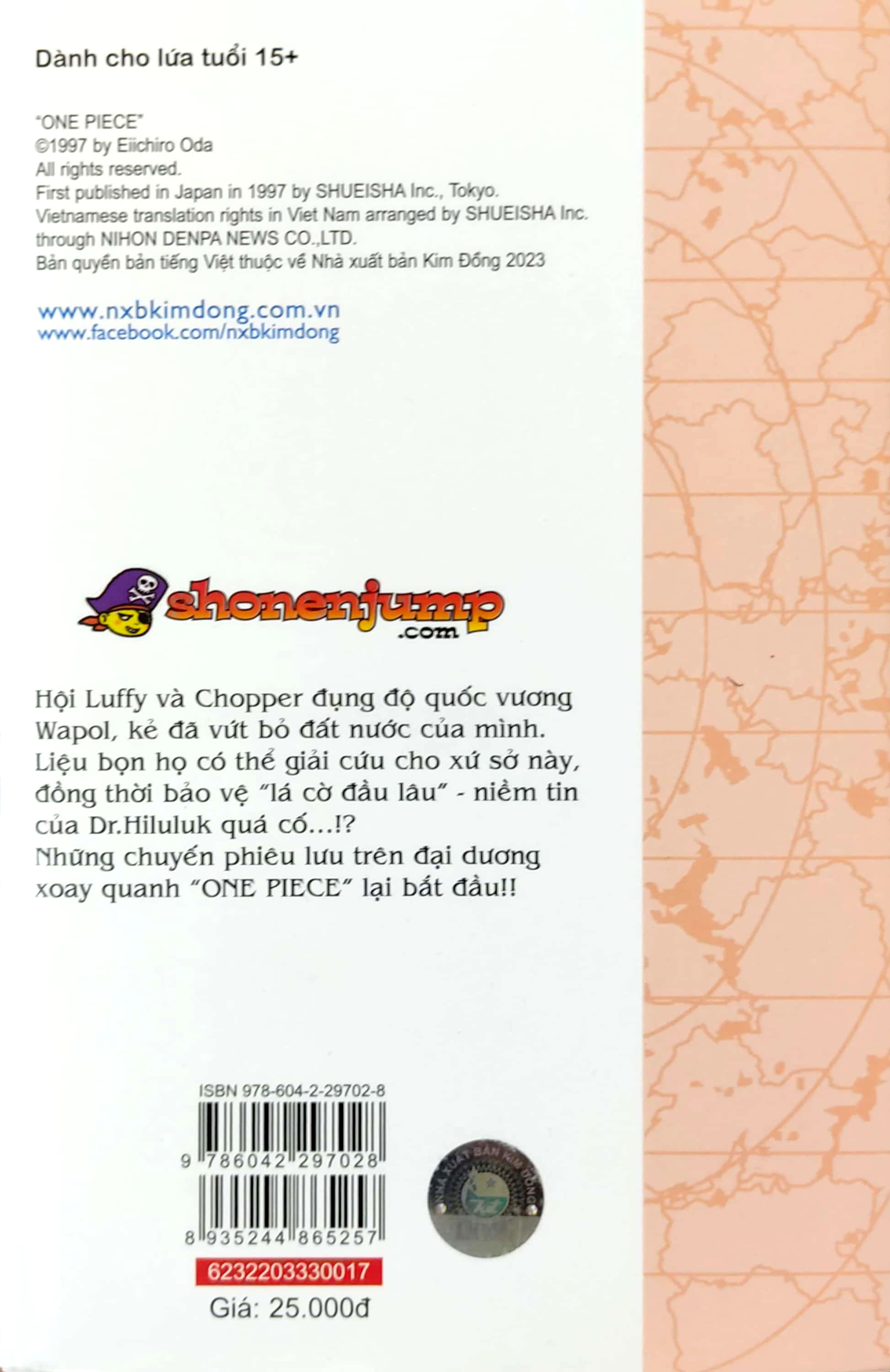 Bo
One Piece - Tap 17 - Hoa Anh Dao Cua Hiluluk - Ban Bia Ao (Tai Ban 2022) - Ảnh 7