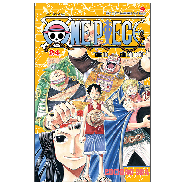 Bo
One Piece - Tap 24 - Giac Mo Cua Con Nguoi - Ban Bia Ao (Tai Ban 2022)