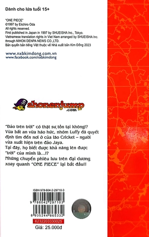 bộ one piece - tập 25 - người đàn ông trị giá một trăm triệu (tái bản 2022) - Ảnh 7