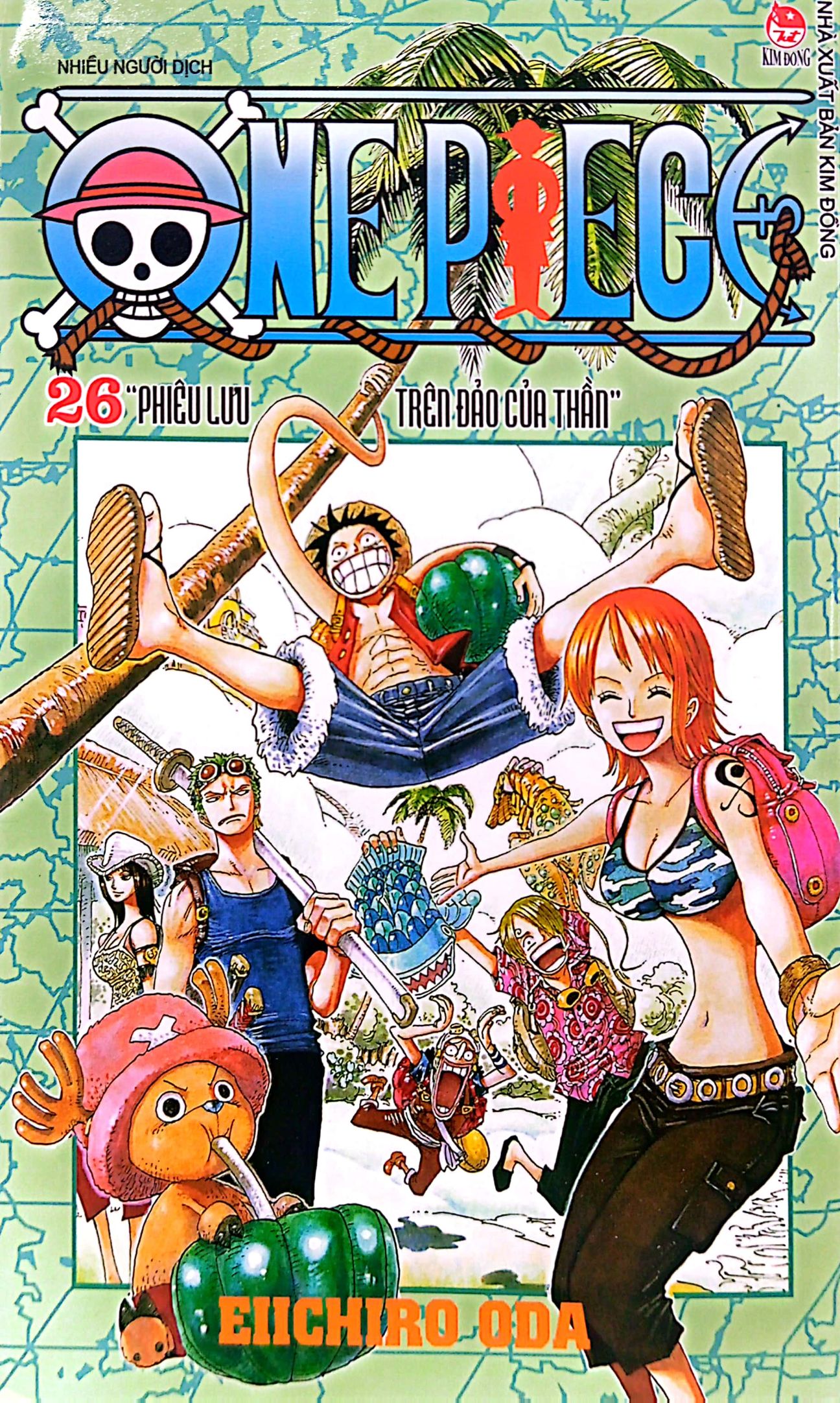 Bo
						
										
										One Piece - Tap 26 - Phieu Luu Tren Dao Cua Than - Ban Bia Ao (Tai Ban 2022) - Ảnh 2
