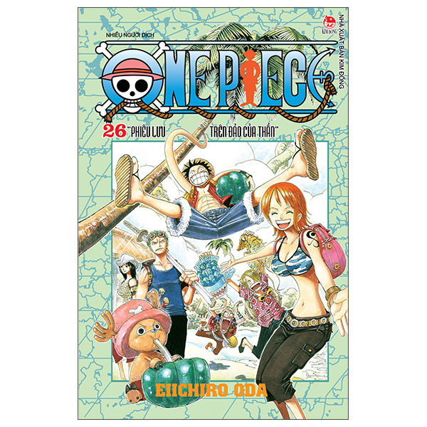 Bộ One Piece - Tập 26 - Phiêu Lưu Trên Đảo Của Thần - Bản Bìa Áo (Tái Bản 2025)