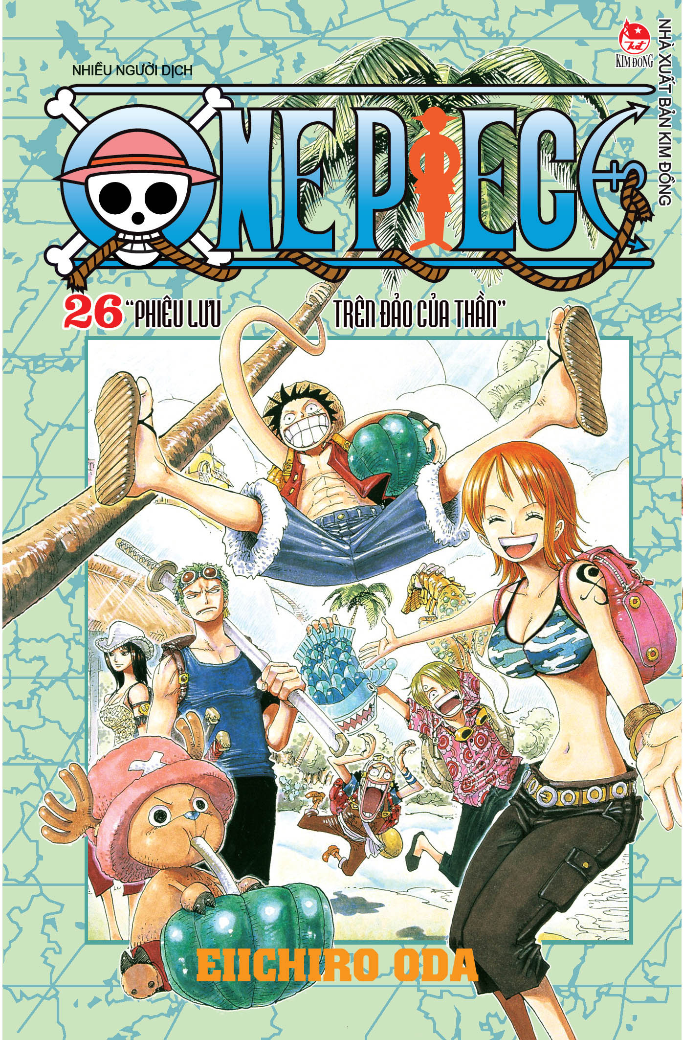 Bộ One Piece - Tập 26 - Phiêu Lưu Trên Đảo Của Thần - Bản Bìa Áo (Tái Bản 2025) - Ảnh 2