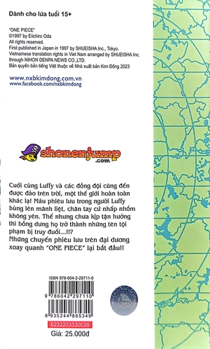 bộ one piece - tập 26 - phiêu lưu trên đảo của thần (tái bản 2022) - Ảnh 8