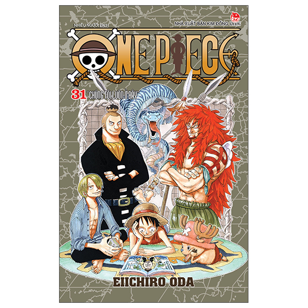 Bộ One Piece - Tập 31 - Chúng Tôi Luôn Ở Đây - Bản Bìa Áo (Tái Bản 2025)