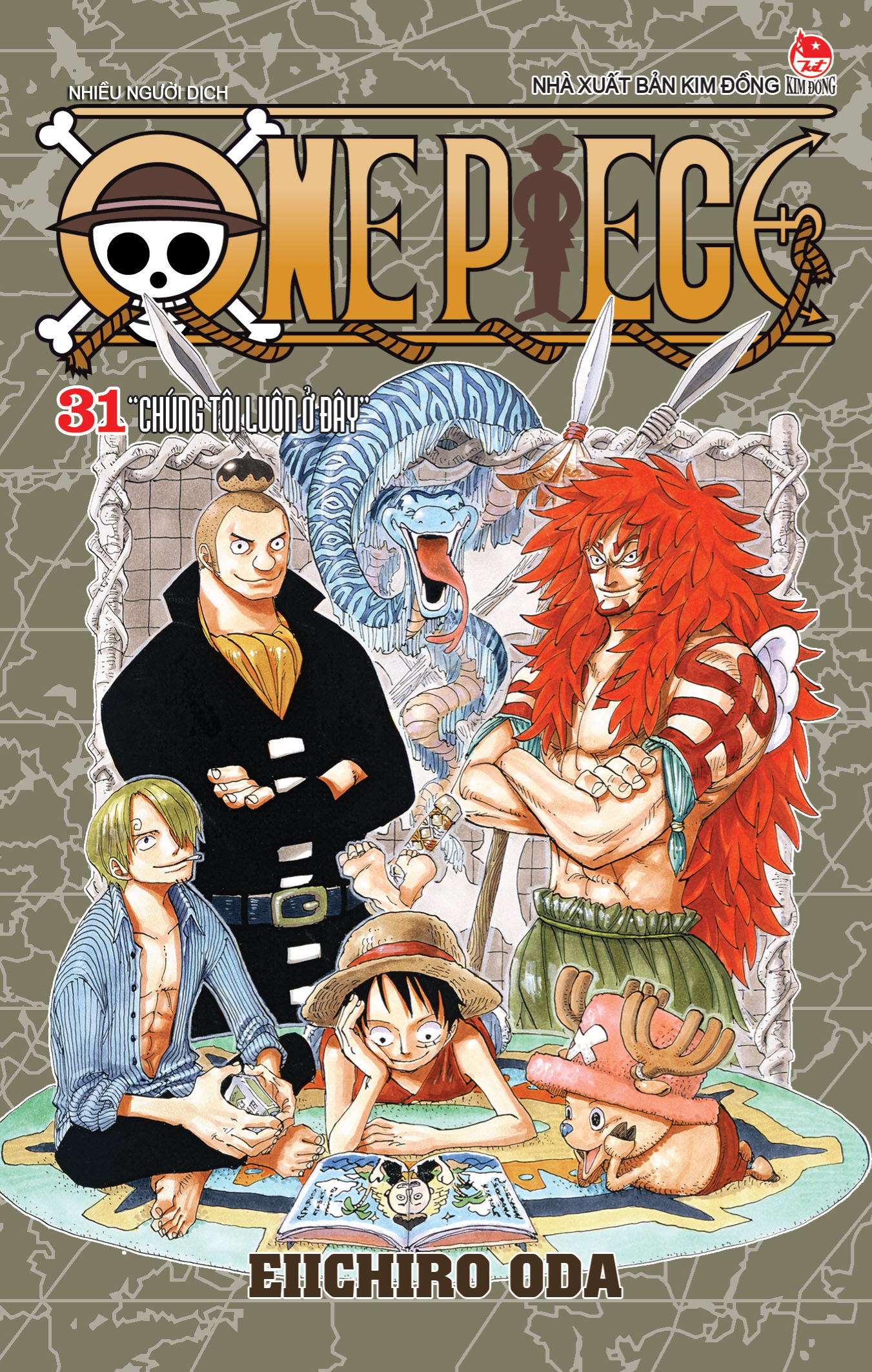 Bộ One Piece - Tập 31 - Chúng Tôi Luôn Ở Đây - Bản Bìa Áo (Tái Bản 2025) - Ảnh 2