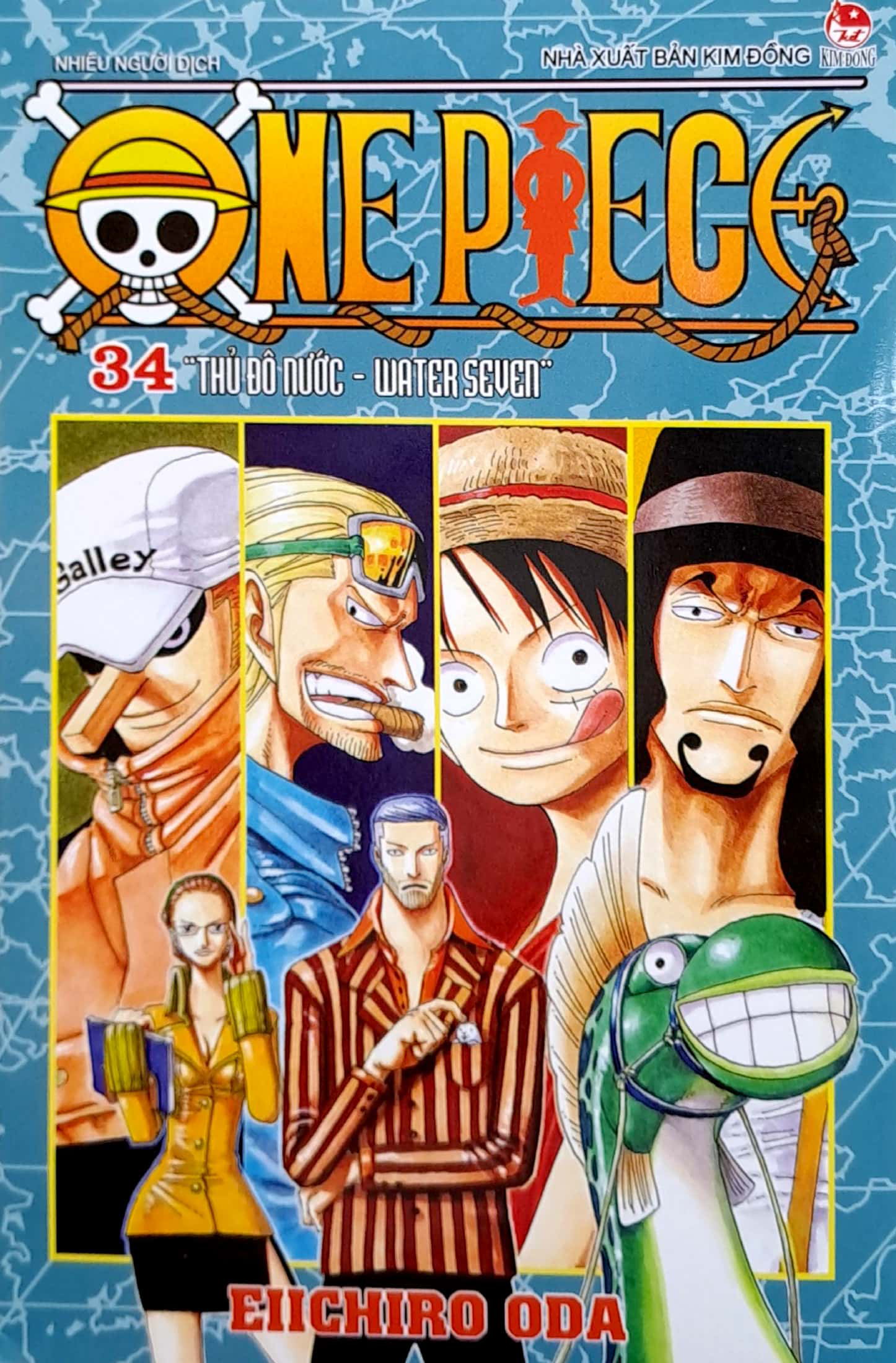 Bo
						
										
										One Piece - Tap 34 - Thu Do Nuoc - Water Seven - Ban Bia Ao (Tai Ban 2022) - Ảnh 2