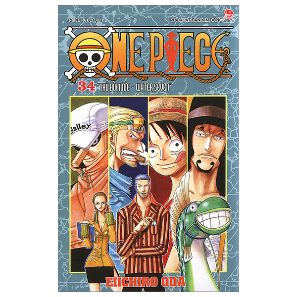 Bo
One Piece - Tap 34 - Thu Do Nuoc - Water Seven - Ban Bia Ao (Tai Ban 2025)