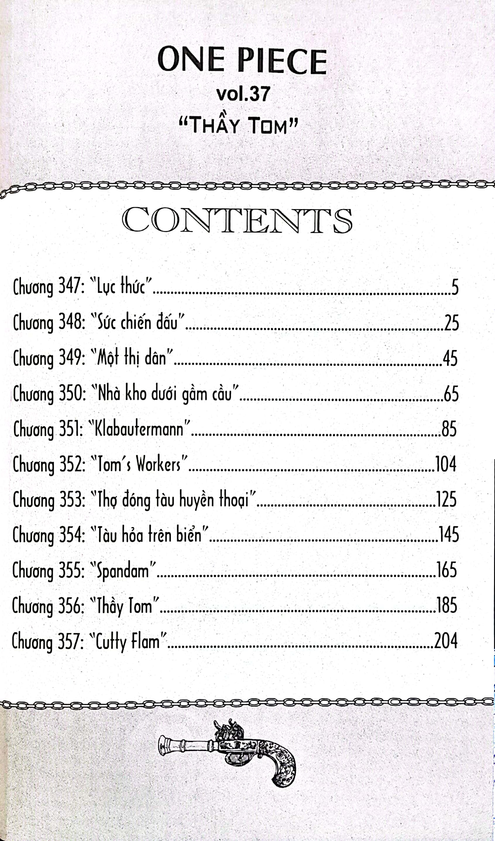 Bộ One Piece - Tập 37 - Thầy Tom - Bản Bìa Áo (Tái Bản 2025) - Ảnh 3