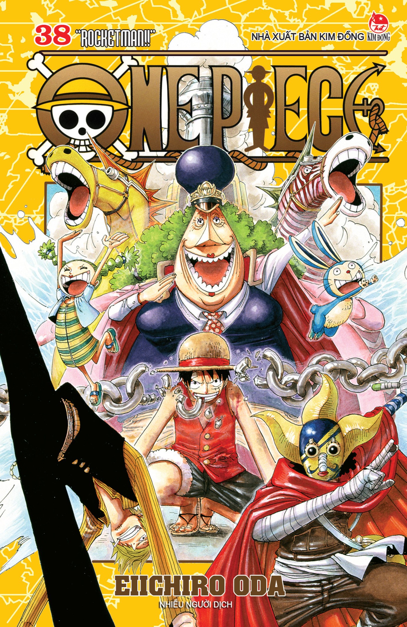 Bo
						
										
										One Piece - Tap 38 - Rocket Man!! - Ban Bia Ao (Tai Ban 2025) - Ảnh 2