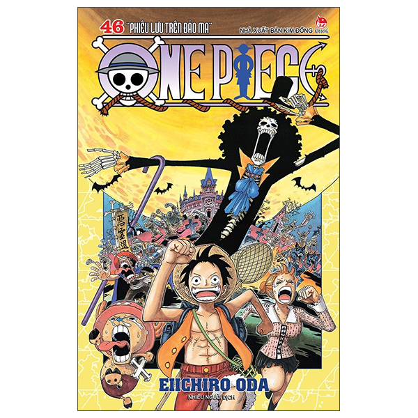Bộ One Piece - Tập 46 - Phiêu Lưu Trên Đảo Ma - Bản Bìa Áo (Tái Bản 2025)