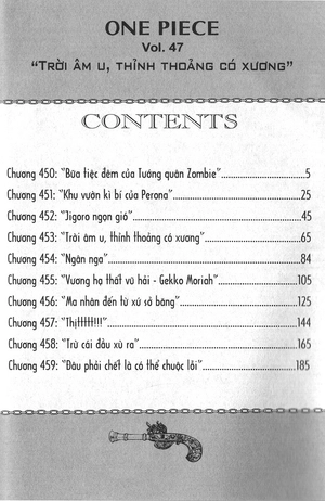 bộ one piece - tập 47 - trời âm u, thỉnh thoảng có xương (tái bản 2022) - Ảnh 2