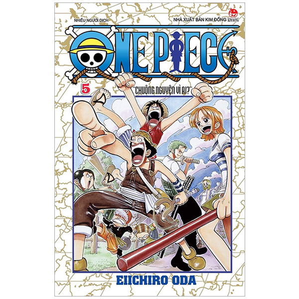 Bộ
						
										
										One Piece - Tập 5 - Chuông Nguyện Vì Ai? - Bản Bìa Áo (Tái Bản 2022)