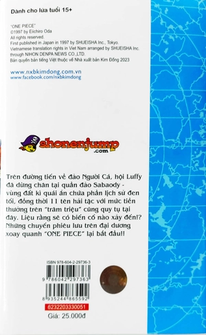 bộ one piece - tập 51 - 11 siêu tân tinh (tái bản 2022) - Ảnh 7