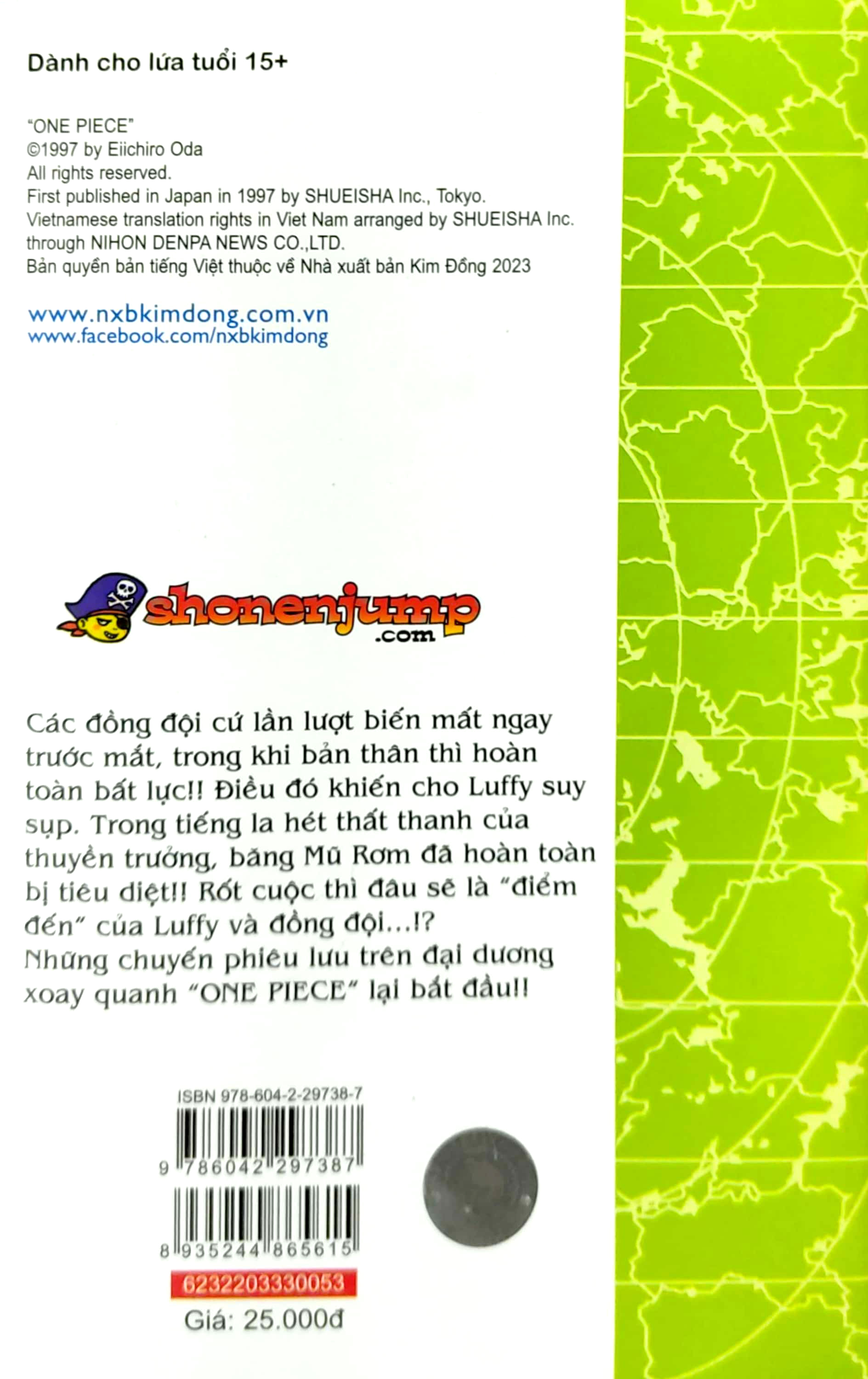Bo
One Piece - Tap 53 - Khi Chat Vuong Gia - Ban Bia Ao (Tai Ban 2022) - Ảnh 7